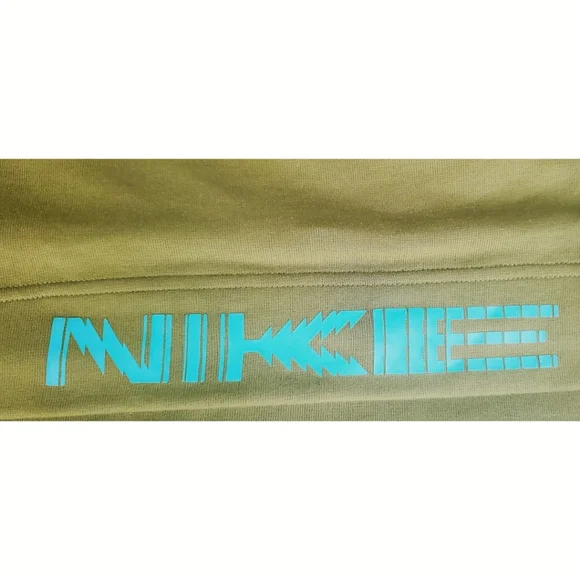 Nike Dri-Fit Pull Over Hoodie Sweatshirt Green DV7994-378 Mens Size Large - Picture 4 of 7